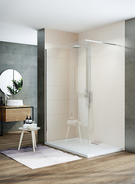 VETRO Walk-in zuhanyfal, 80cm